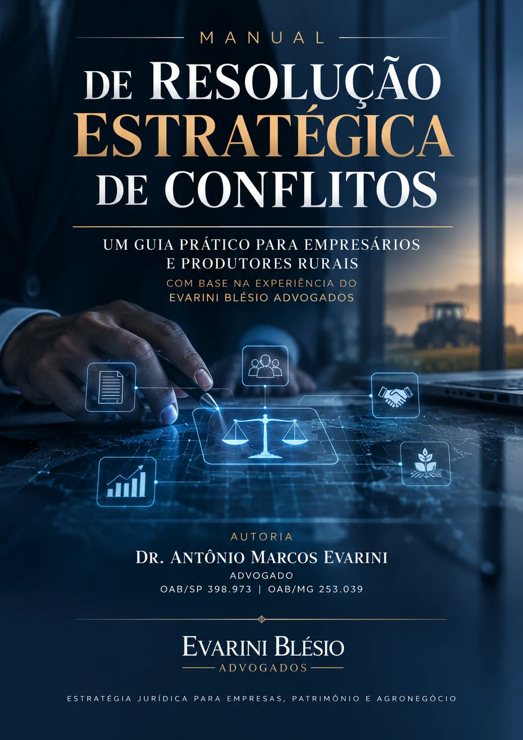 Capa do Manual de Resolução Estratégica de Conflitos